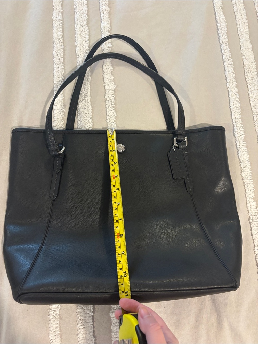 Coach Black Leather Purse - Picture 11 of 11